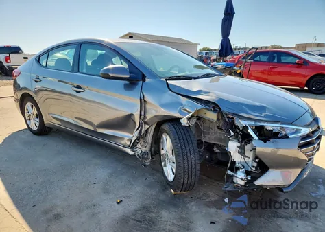 2019 Hyundai Elantra Sel from USA, damaged, VIN 5NPD84LF2KH415926